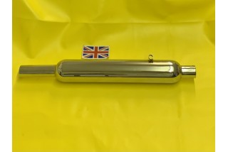 Silencer Royal Enfield Barrel with Tube Bracket 1-3/4" Silencer Royal Enfield Barrel with Tube Bracket 1-3/4"