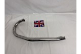 Pipe Francis Barnett Trials Falcon 76 Crossover Bare Metal