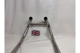 Pipe Set Laverda Exhaust SF Models with front Balance