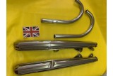 Exhaust System Honda 125ss Twin 1968-1973 Models
