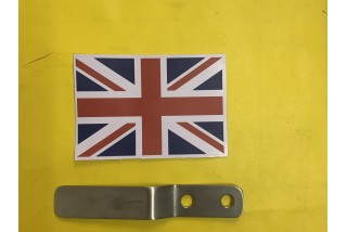 Norton Silencer Bracket Bare Metal