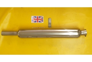 Silencer BSA M20 WD with Replica of Original Baffle in Stainless Steel