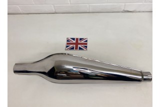 Norton Peardrop Silencer, inlet 1-5/8"