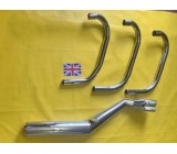 Exhaust System Triumph T150 3 into 1