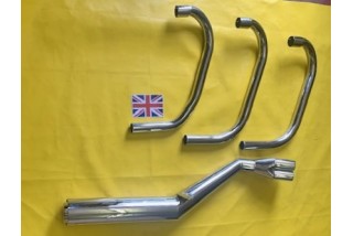 Exhaust System Triumph T150 3 into 1