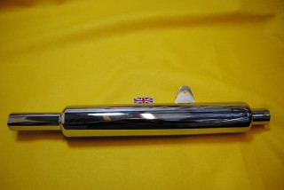 Stainless Steel Silencer BSA B31,B33,M33  1954 - 1958