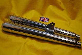 Silencers  Moto Guzzi V50,  Mk1 & Mk2
