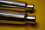 Silencers  Moto Guzzi V50,  Mk1 & Mk2