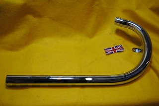 Pipe BSA M20 Exhaust Girder Forks Model