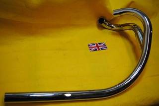 Pipe BSA A7 Siamese Exhaust- Rigid Models Pipe BSA A7 Siamese Exhaust- Rigid Models