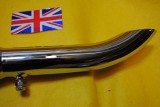 Silencer AJS / Matchless  Rigid With Curve Tail Pipe with Stud