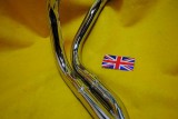 Greeves Siamese Exhaust Pipes