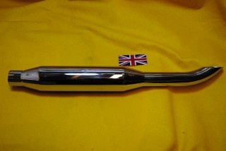 Silencer AJS / Matchless  Rigid With Curve Tail Pipe without Stud