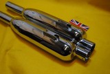 Triumph Trophy High Level Crossover Silencers 500cc & 650cc