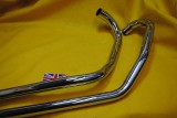 Pipe Swept Back - Triumph 3TA T21 5TA T100