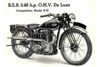 BSA 1936 R19 OHV Single Port