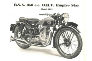 BSA 1937 B24 OHV Single Port