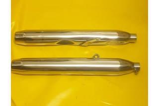 Silencer Royal Enfield Interceptor MK2 Stainless Steel